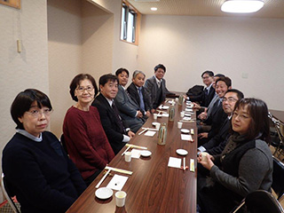 安全祈願祭と新年会