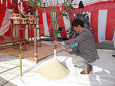 九州支店新社屋建築地鎮祭